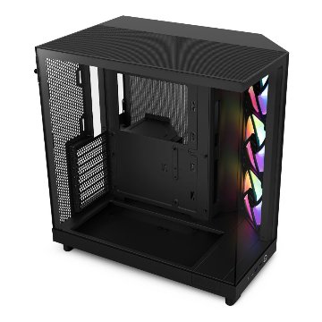 NZXT H6 FLOW RGB Blackの画像