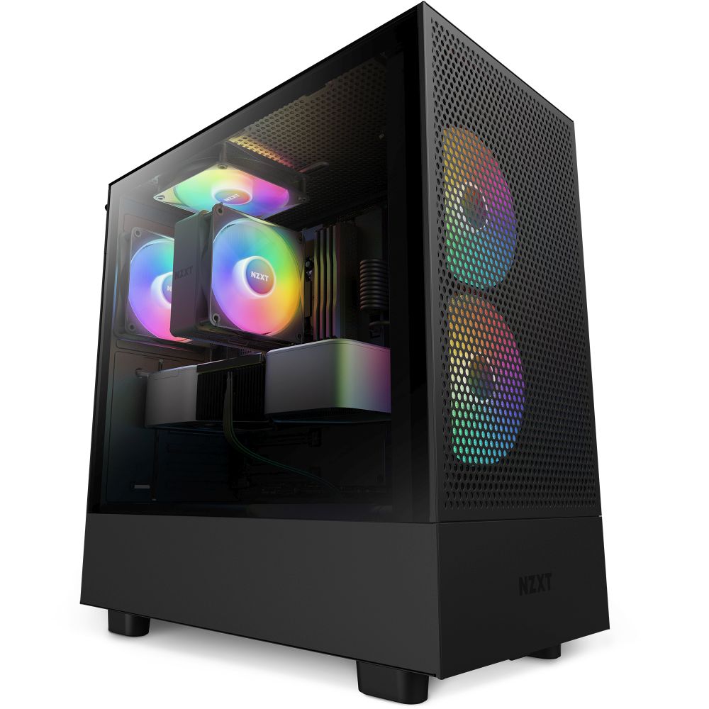 NZXT H5 FLOW RGB Blackの画像