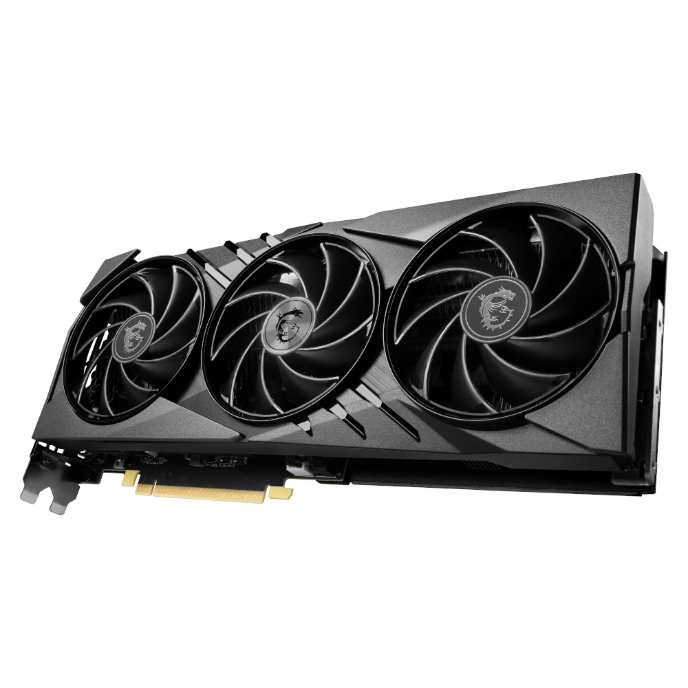 MSI GeForce RTX 4070Ti SUPER 16G GAMING X SLIMの画像