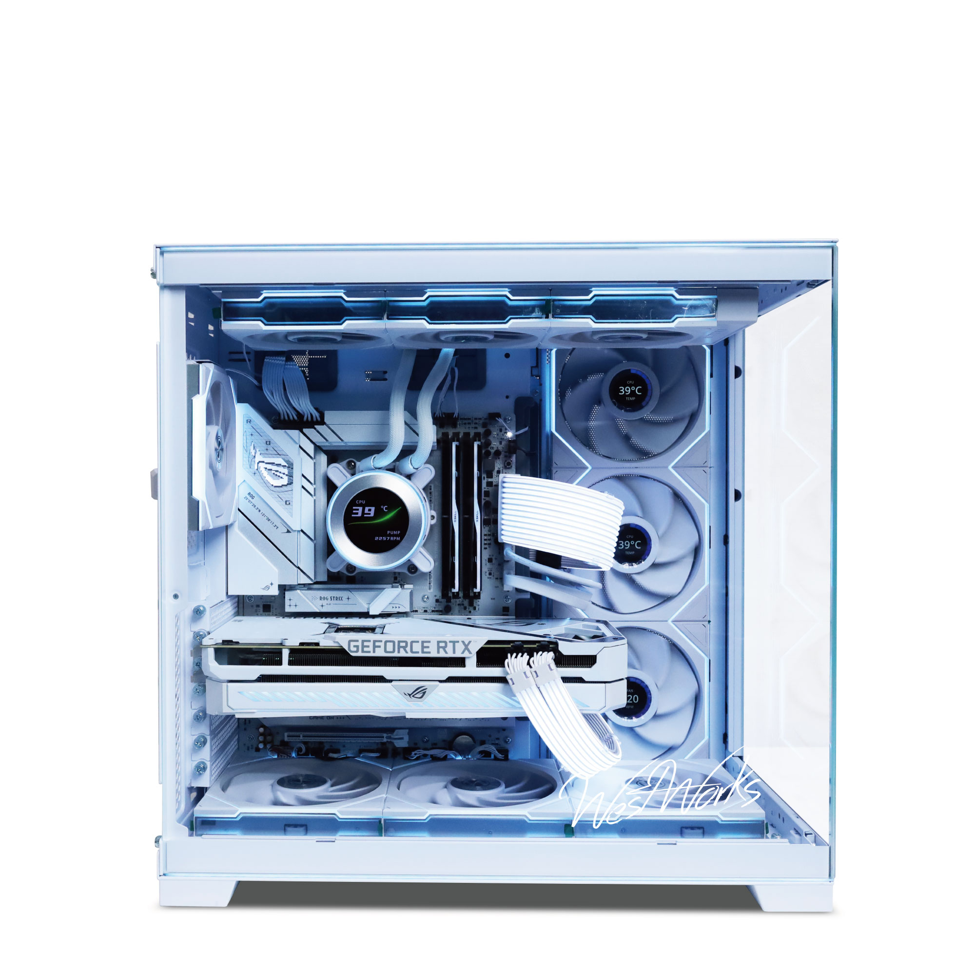 LIAN LI O11 EVO RGB フルカスタマイズ / AMD Ryzen / DDR5の画像