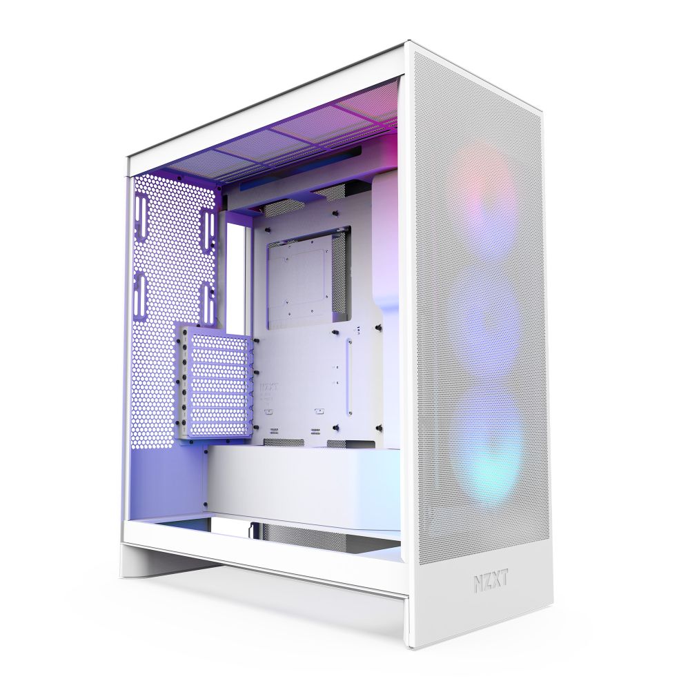 NZXT H7 FLOW RGB White 2024の画像