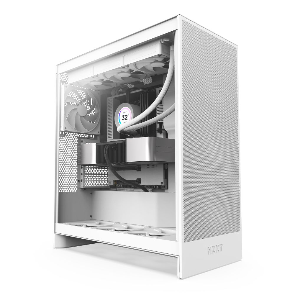 NZXT H7 FLOW White 2024の画像