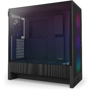 NZXT H5 FLOW RGB Black 2024の画像