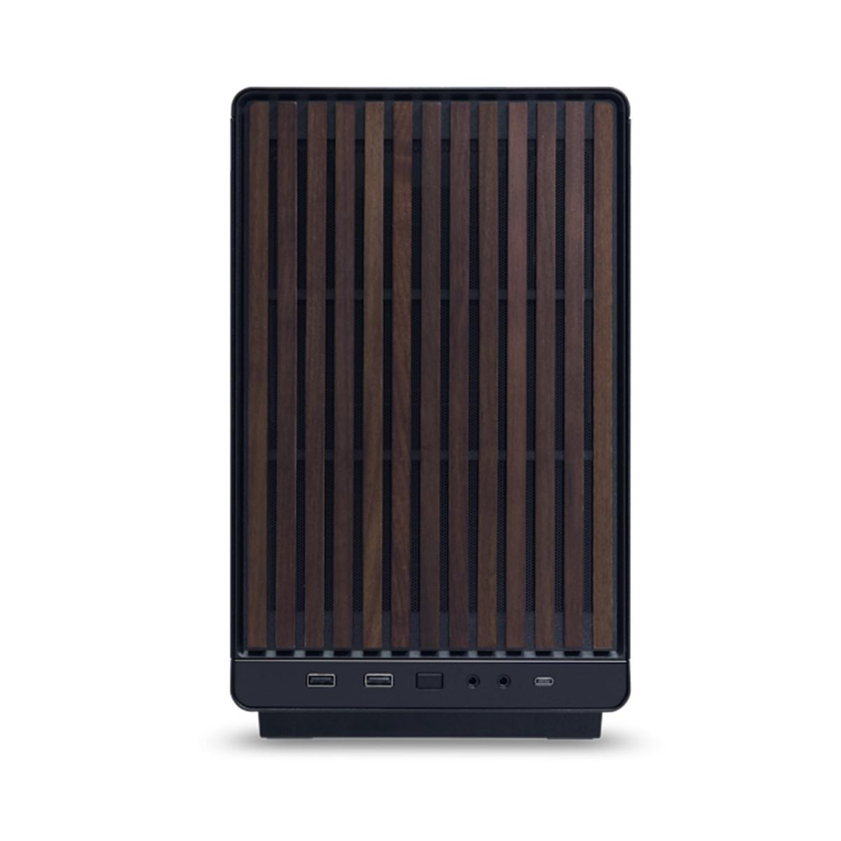 LIAN LI A3-mATX Wood BLACKの画像