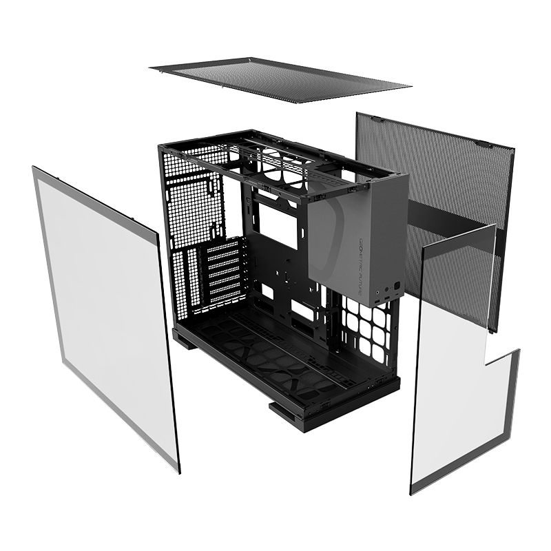 Geometric Future Model 5 GRAYの画像