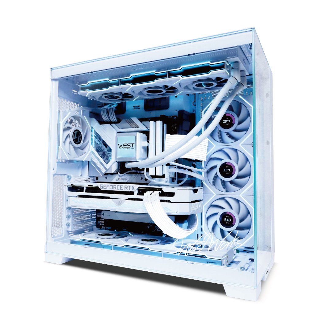 LIAN LI O11 EVO RGB　フルカスタマイズ / intel core ultra / DDR5の画像