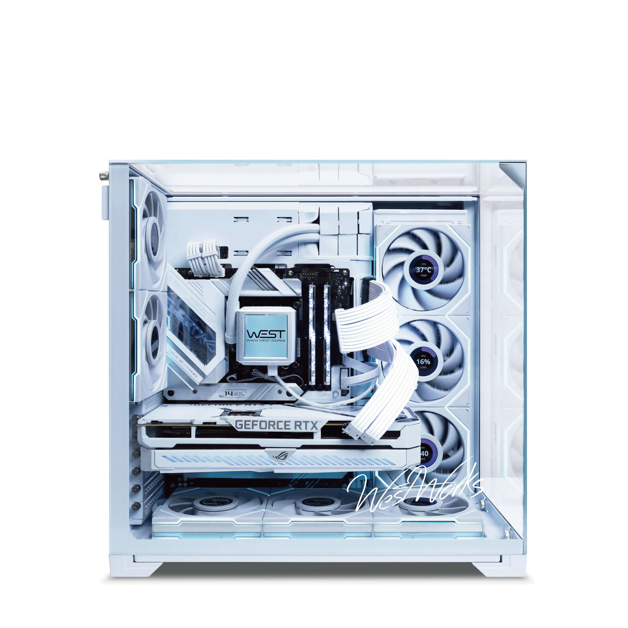 LIAN LI O11 O11V Compact フルカスタマイズ / Inte / DDR4の画像