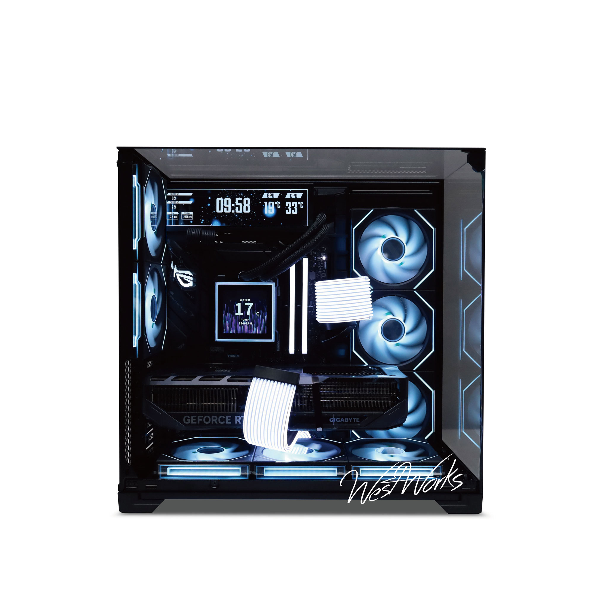 LIAN LI O11 Vision Compact  フルカスタマイズ / intel core ultra / DDR5の画像