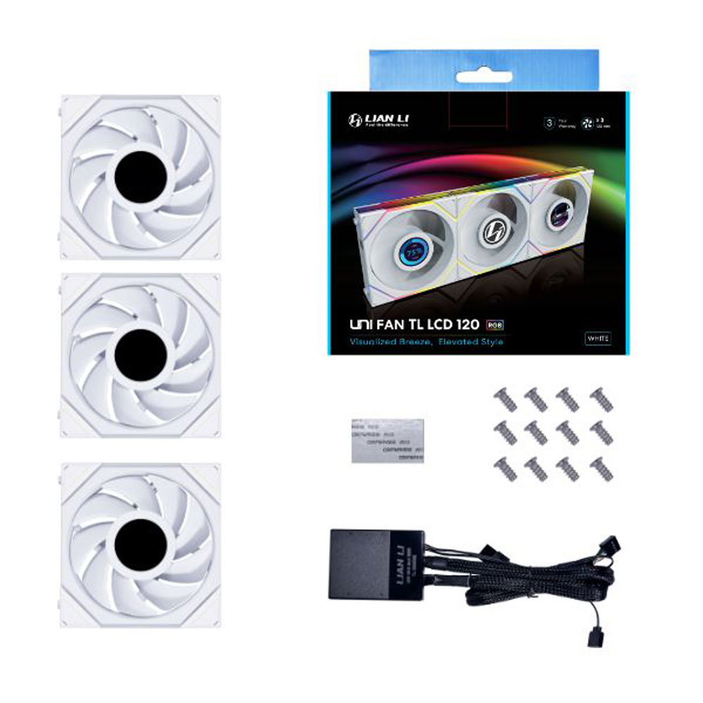 LIAN LI UNI FAN TL 120 LCD Wireless WT 3 Packの画像
