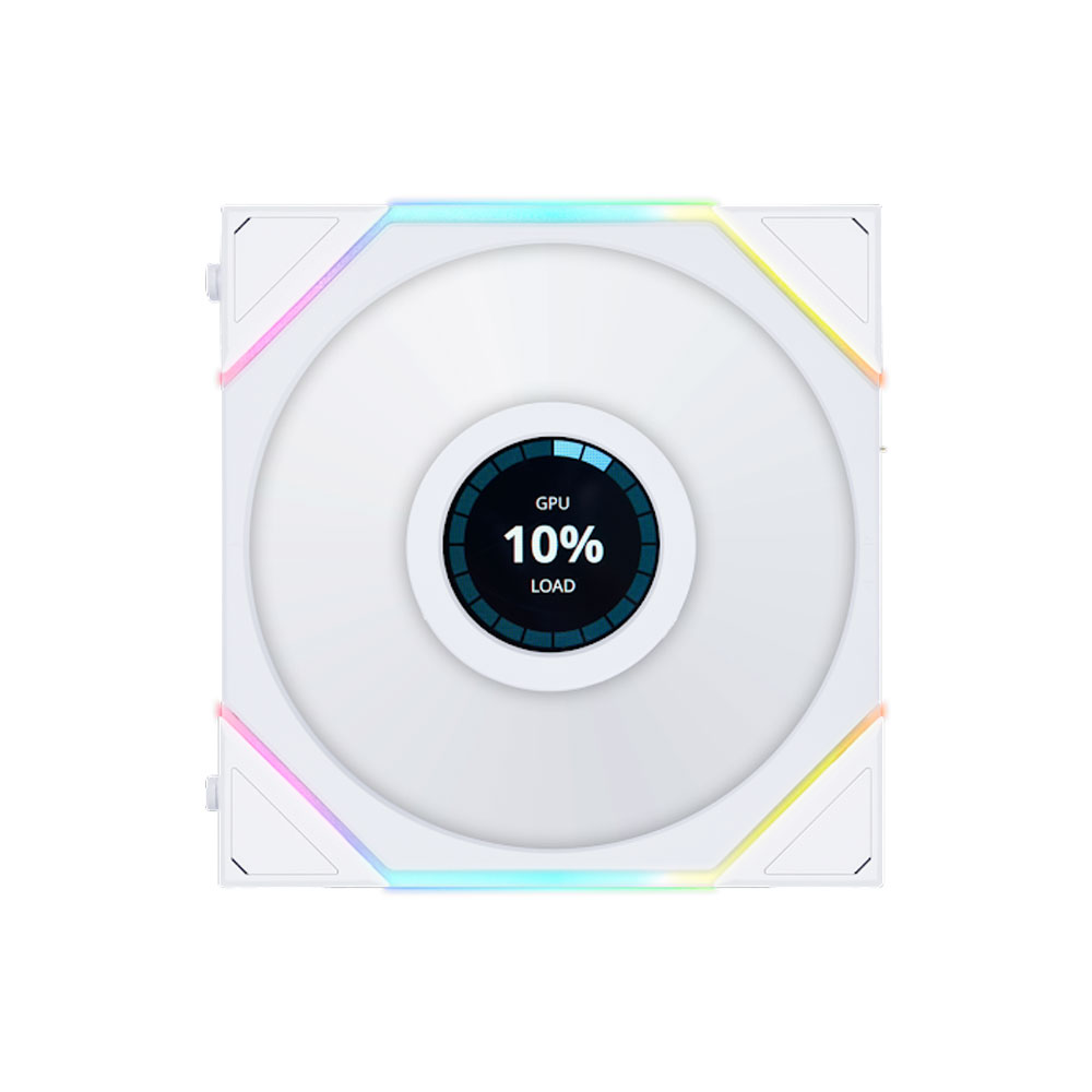 LIAN LI UNI FAN TL 140 LCD Wireless REVERSE BLADE WT Single Packの画像