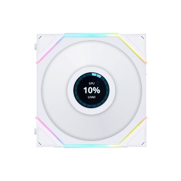 LIAN LI UNI FAN TL 140 LCD Wireless REVERSE BLADE WT Single Packの画像