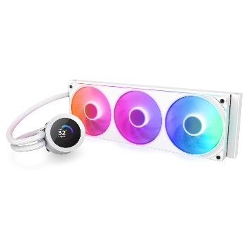 NZXT KRAKEN PLUS 360 RGB Whiteの画像