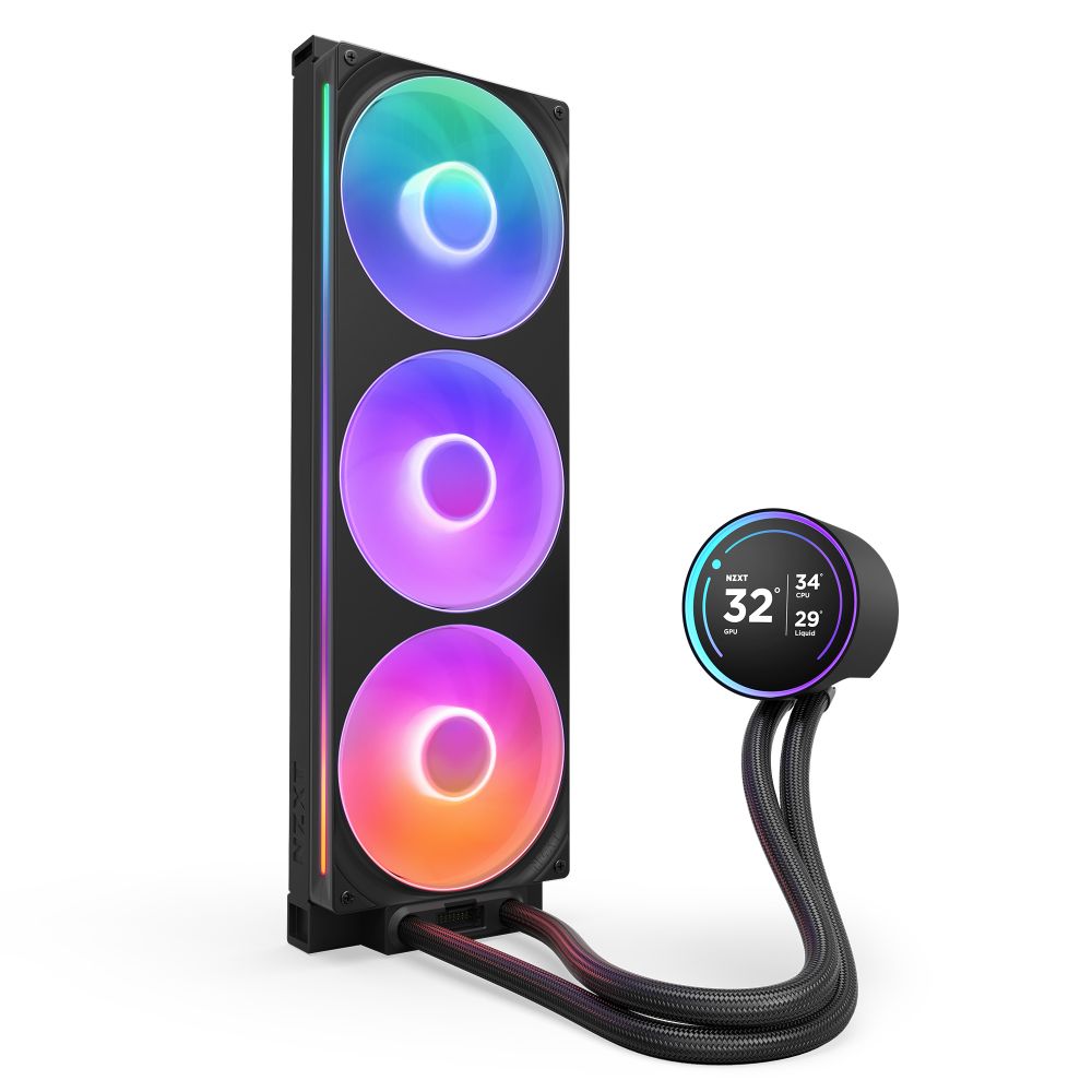 NZXT KRAKEN ELITE 420 RGB Blackの画像