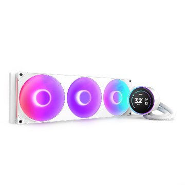 NZXT KRAKEN ELITE 420 RGB Whiteの画像