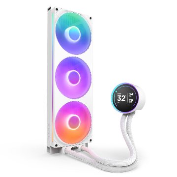 NZXT KRAKEN ELITE 420 RGB Whiteの画像