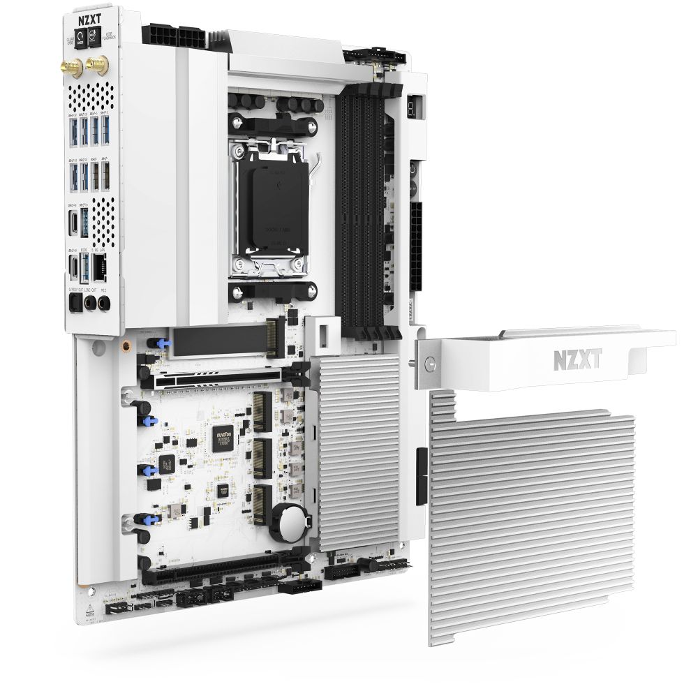 NZXT　N9 X870E WHITEの画像