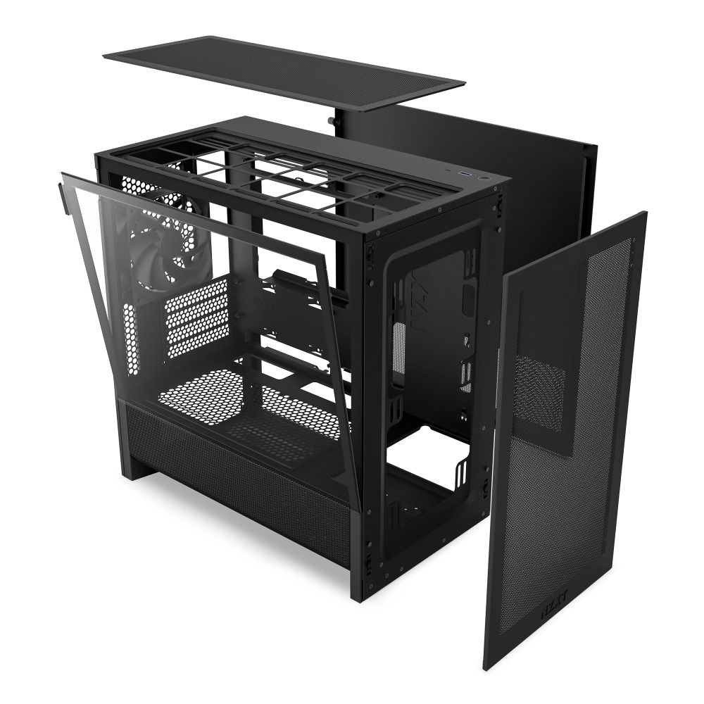NZXT NZXT H3 FLOW Blackの画像
