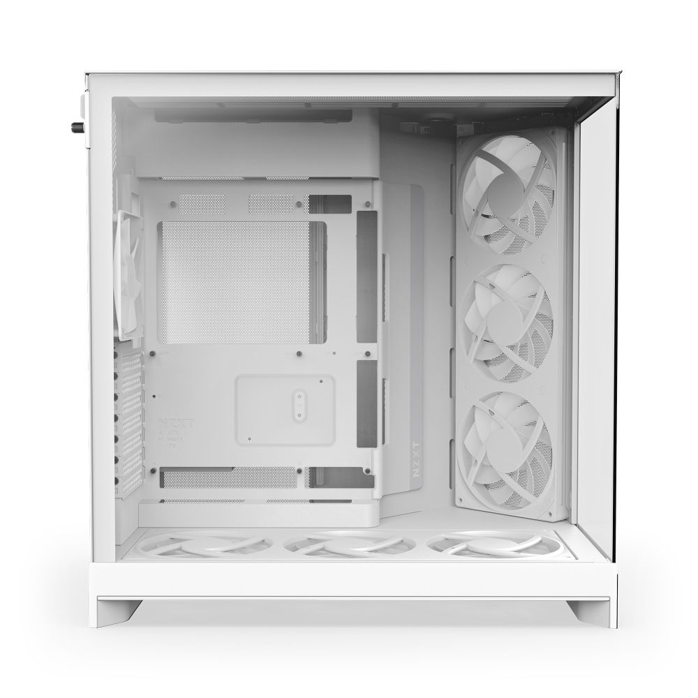 NZXT H9 FLOW RGB+ White 2025の画像