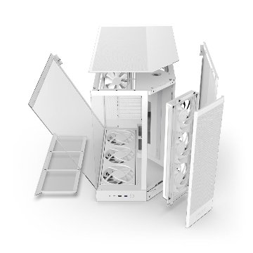 NZXT H9 FLOW RGB+ White 2025の画像