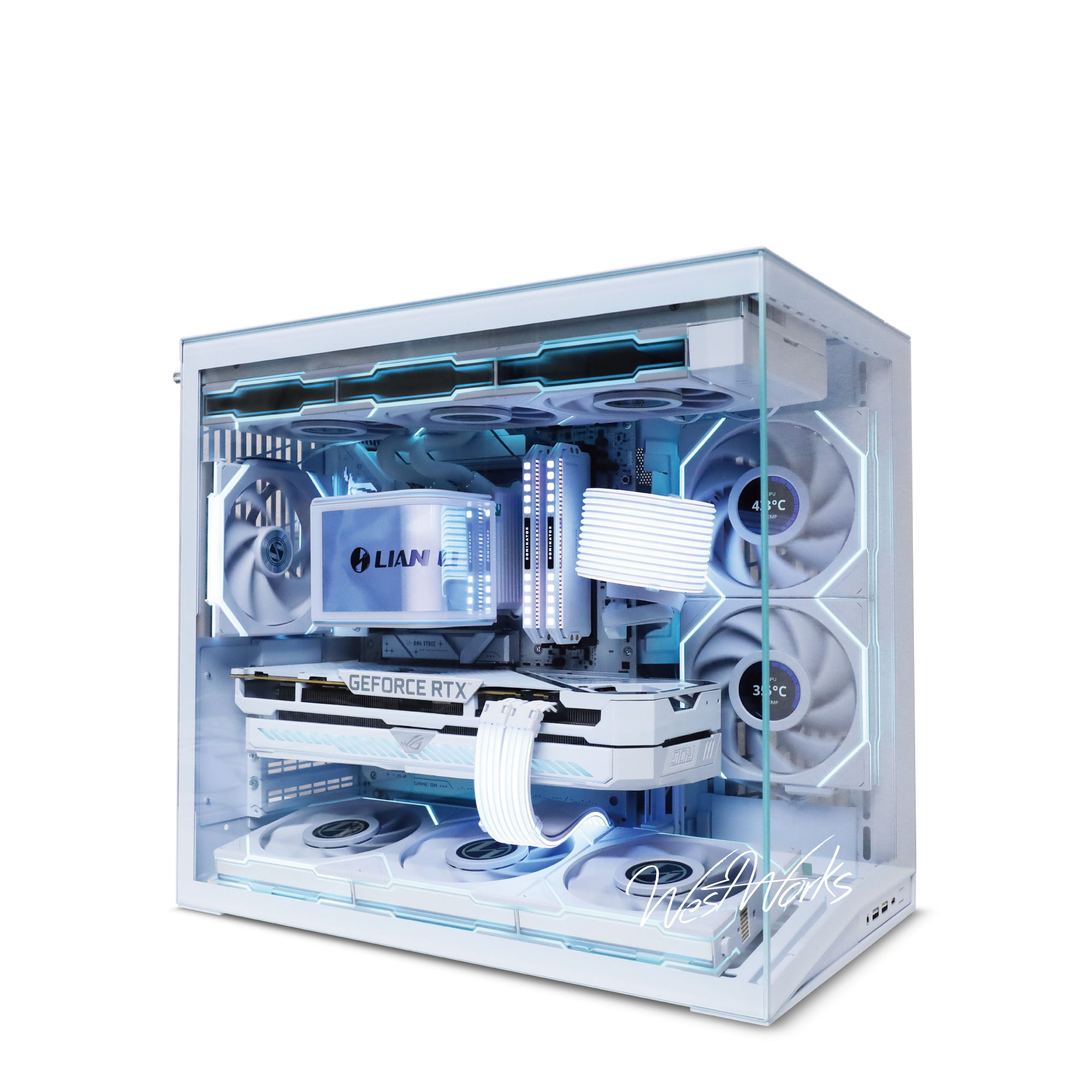 LIAN LI O11D mini V2 フルカスタマイズ /  intel core ultra / DDR5の画像