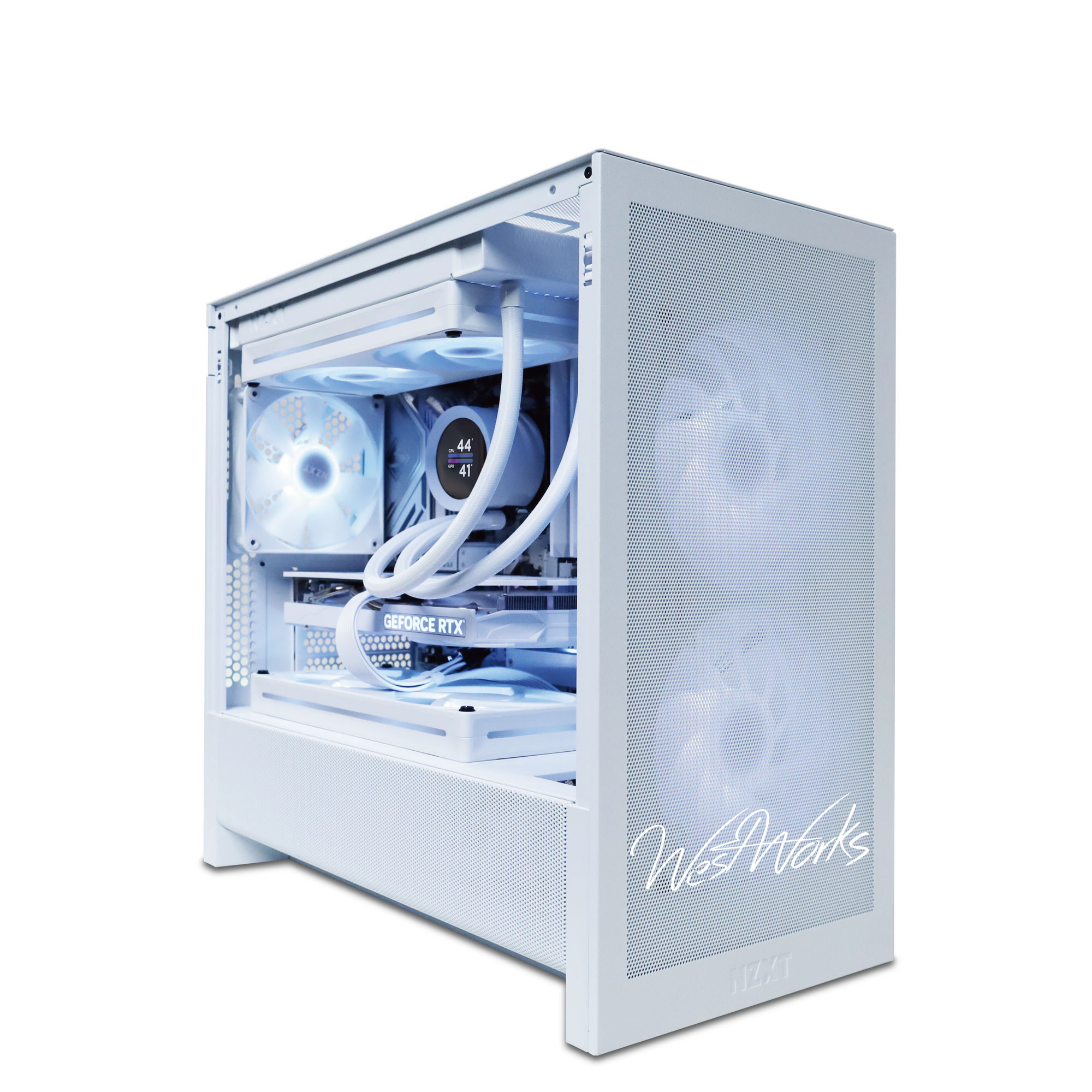 NZXT H3 FLOW White CPUクーラー＆ファンセット ㊸ NZXT H3 FLOW White