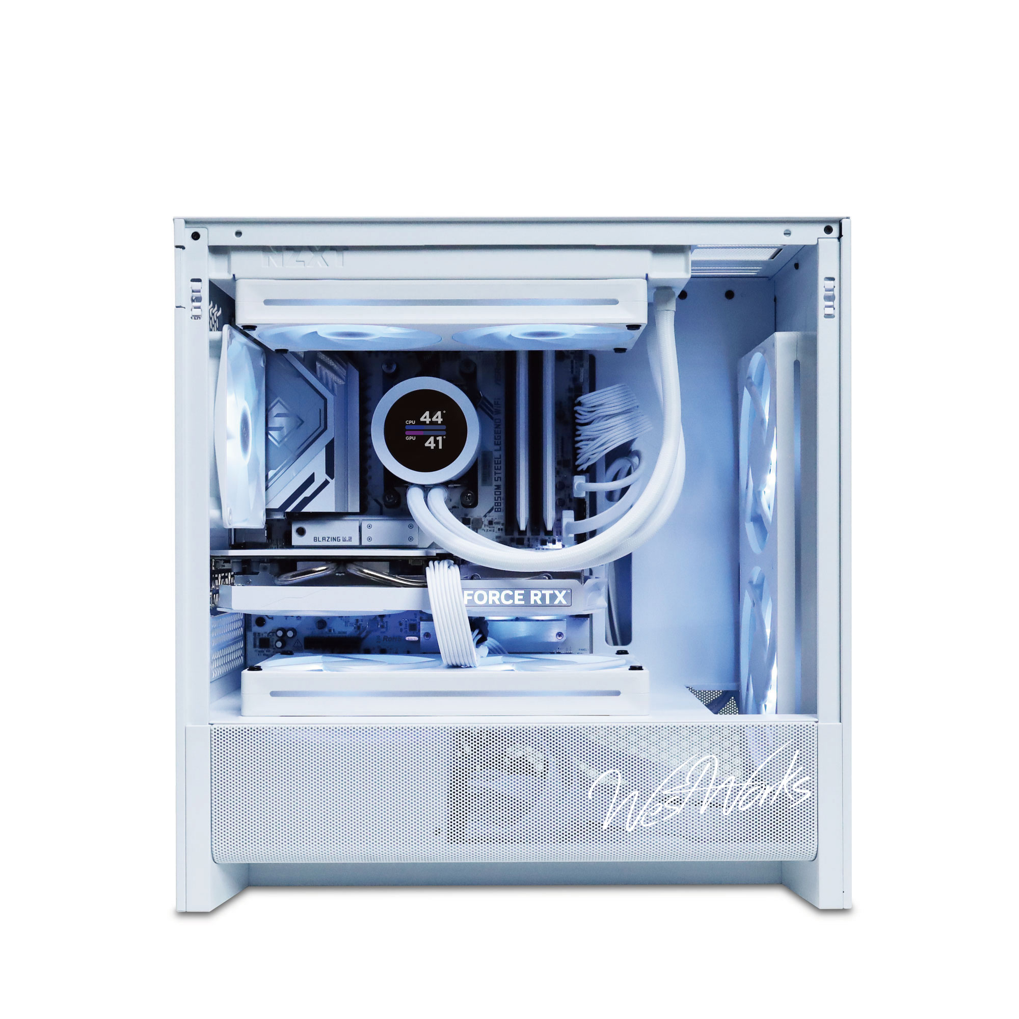 NZXT H3 FLOW  フルカスタマイズ / AMD Ryzen / DDR5の画像