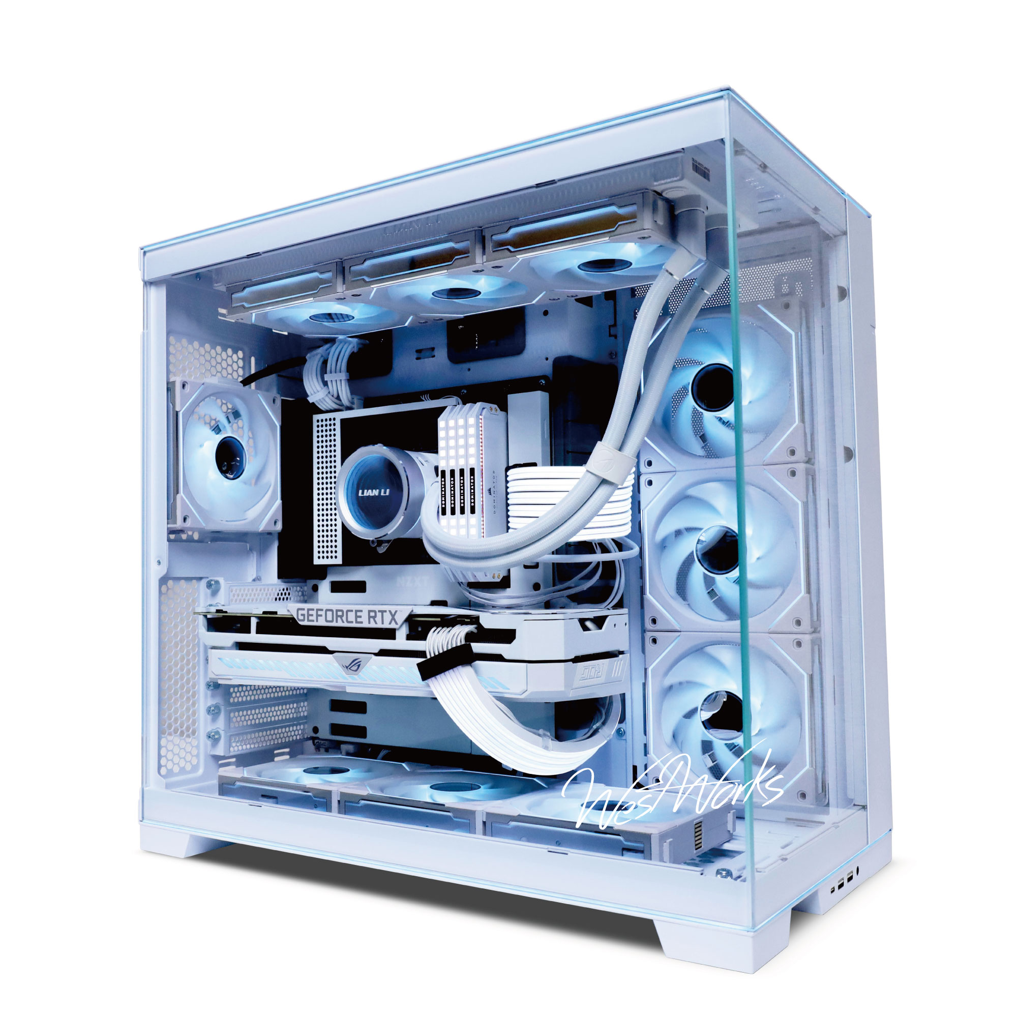 LIAN LI O11 EVO RGB　フルカスタマイズ / intel core ultra / DDR5 / GPU非搭載の画像