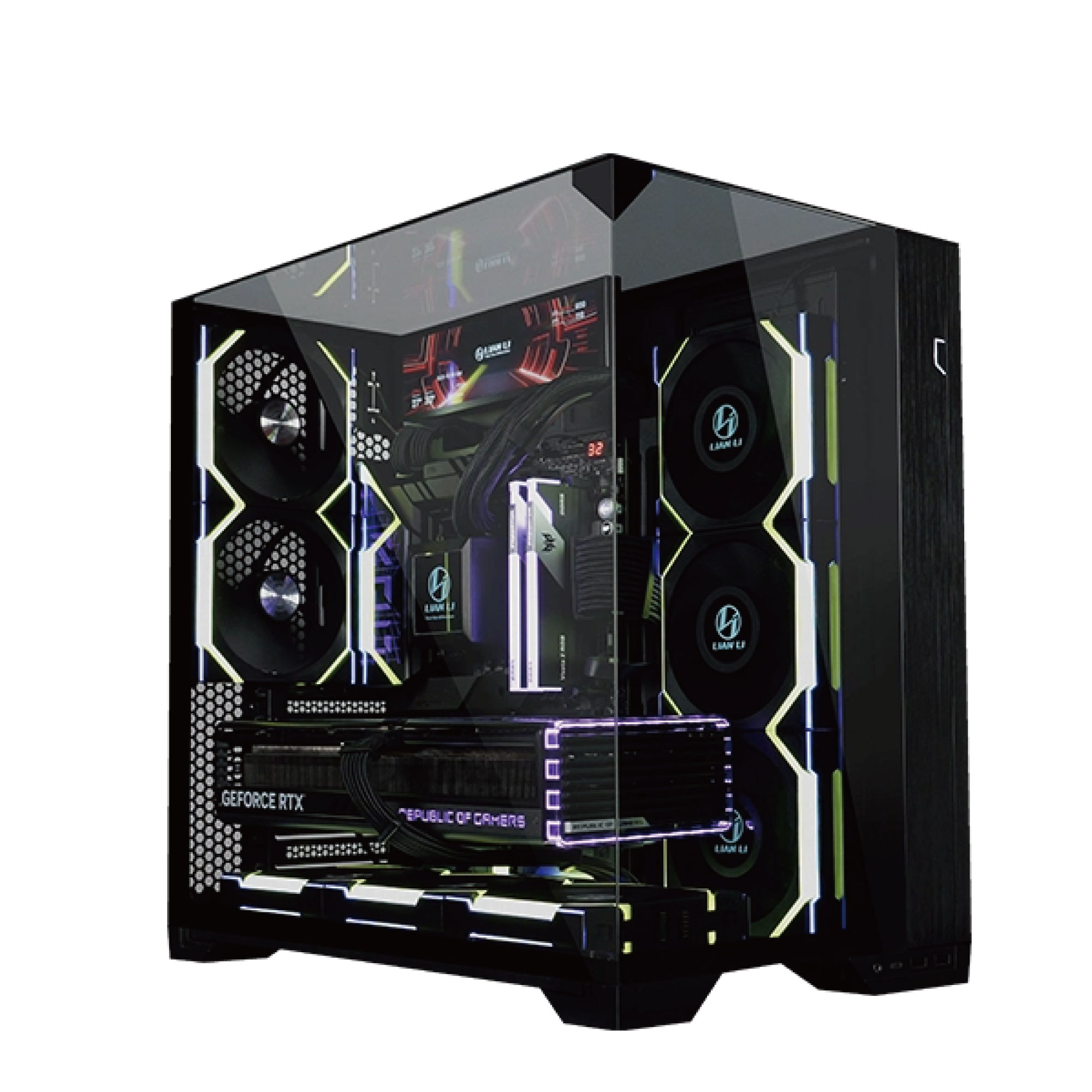 LIAN LI O11 O11V Compact フルカスタマイズ / AMD Ryzen / DDR5 / GPU非搭載の画像