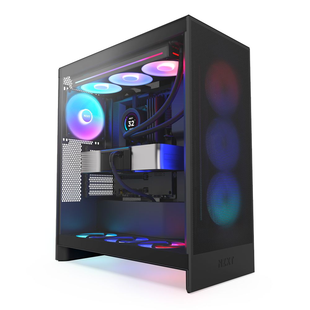 NZXT H7 FLOW RGB  フルカスタマイズ / AMD Ryzen / DDR5メモリー非搭載 / GPU非搭載の画像