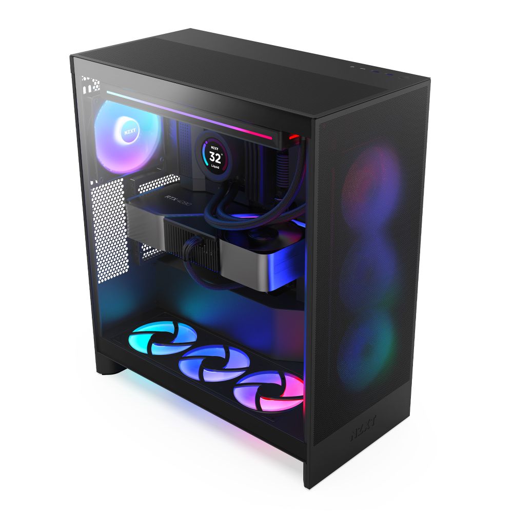 NZXT H7 FLOW RGB  フルカスタマイズ / AMD Ryzen / DDR5メモリー非搭載 / GPU非搭載の画像