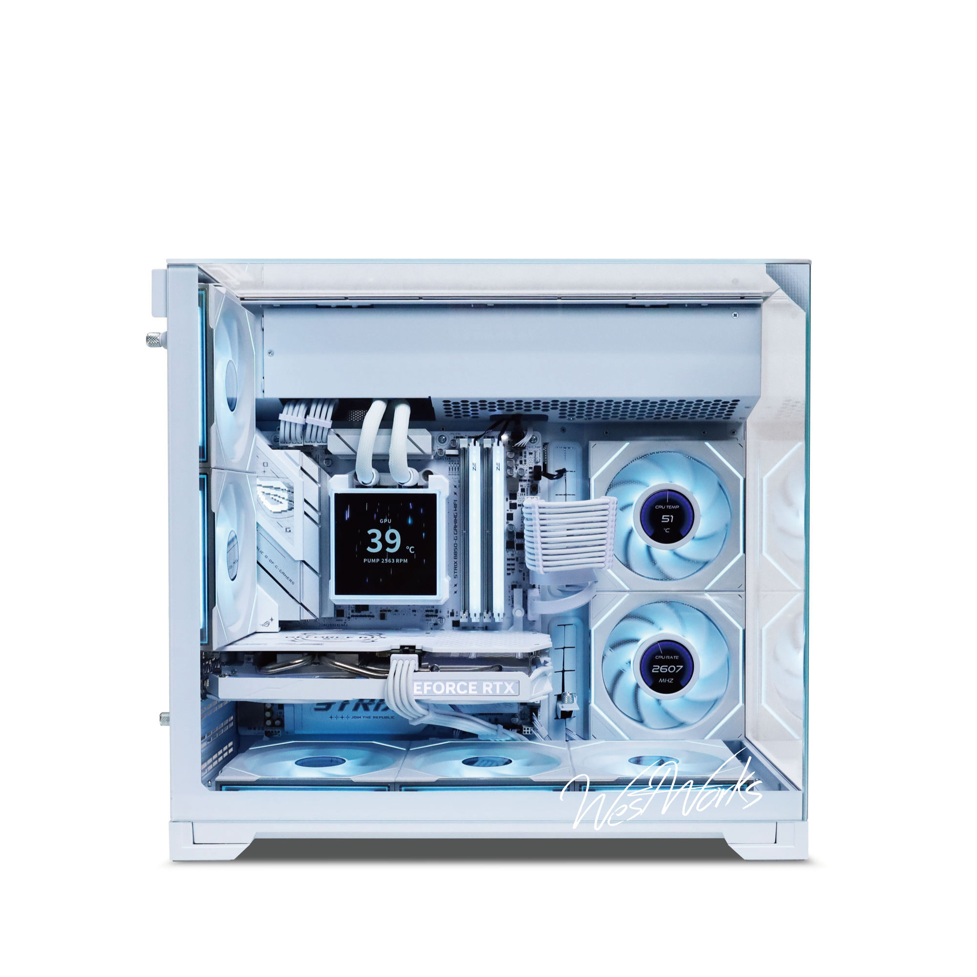 LIAN LI O11 VISION-M フルカスタマイズ / AMD Ryzen / DDR5の画像