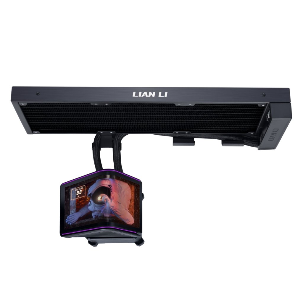 LIAN LI HydroShift II OLED Curved no fan Blackの画像
