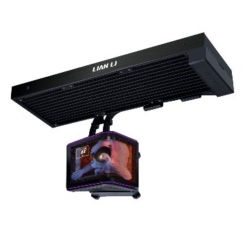 LIAN LI HydroShift II OLED Curved no fan Blackの画像