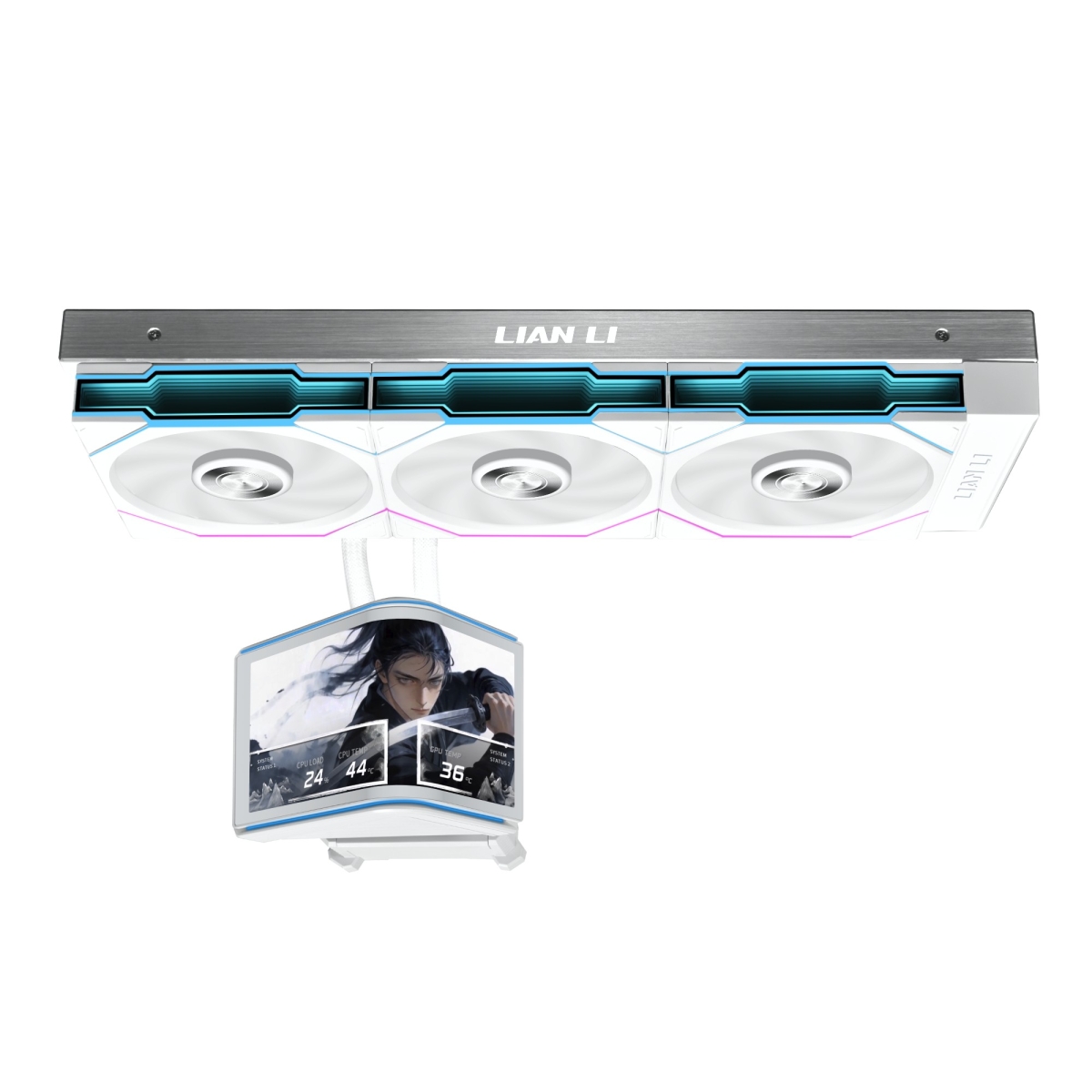 LIAN LI HydroShift II OLED Curved TL Whiteの画像
