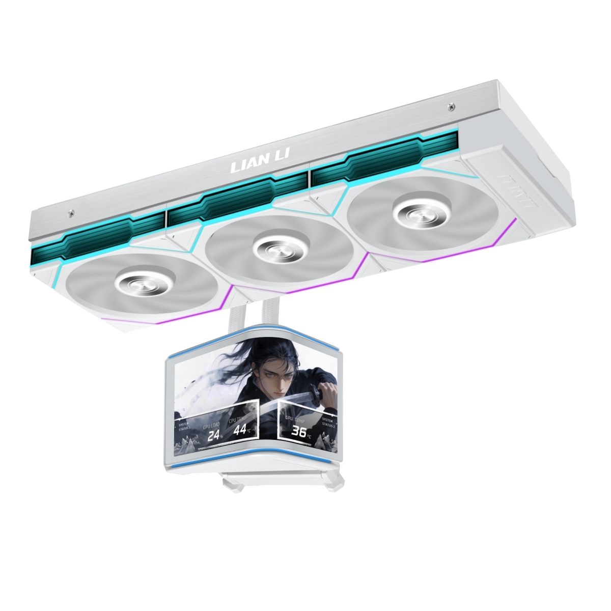 LIAN LI HydroShift II OLED Curved TL Whiteの画像