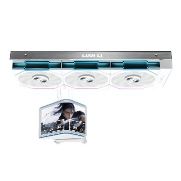 LIAN LI HydroShift II OLED Curved TL Whiteの画像