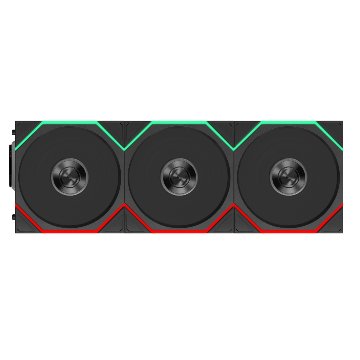 LIAN LI UNI FAN TL FLEX 120 Wireless BK 3 Packの画像