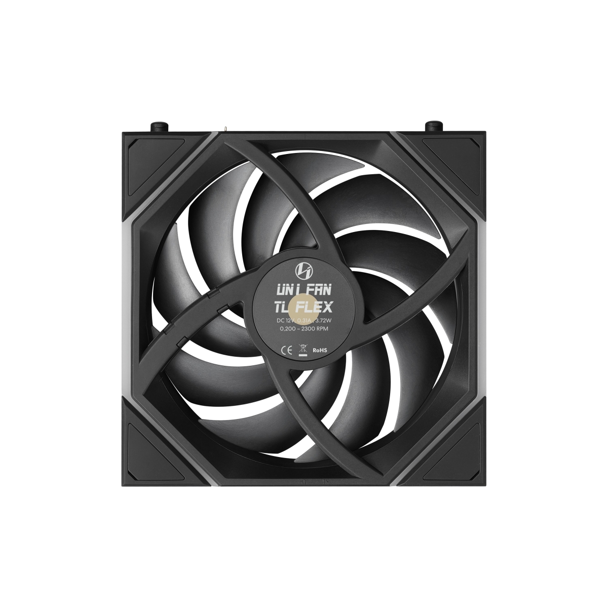 LIAN LI UNI FAN TL FLEX 120 Wireless REVERSE BLADE BK Single Packの画像