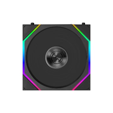 LIAN LI UNI FAN TL FLEX 120 Wireless REVERSE BLADE BK 3 Packの画像