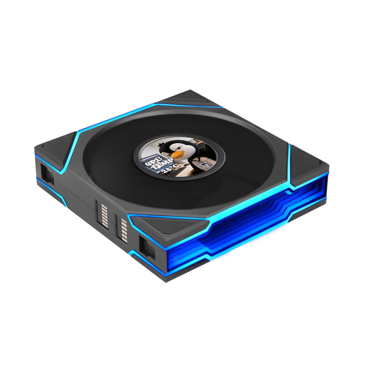 LIAN LI UNI FAN TL FLEX 120 LCD Wireless BK Single Packの画像