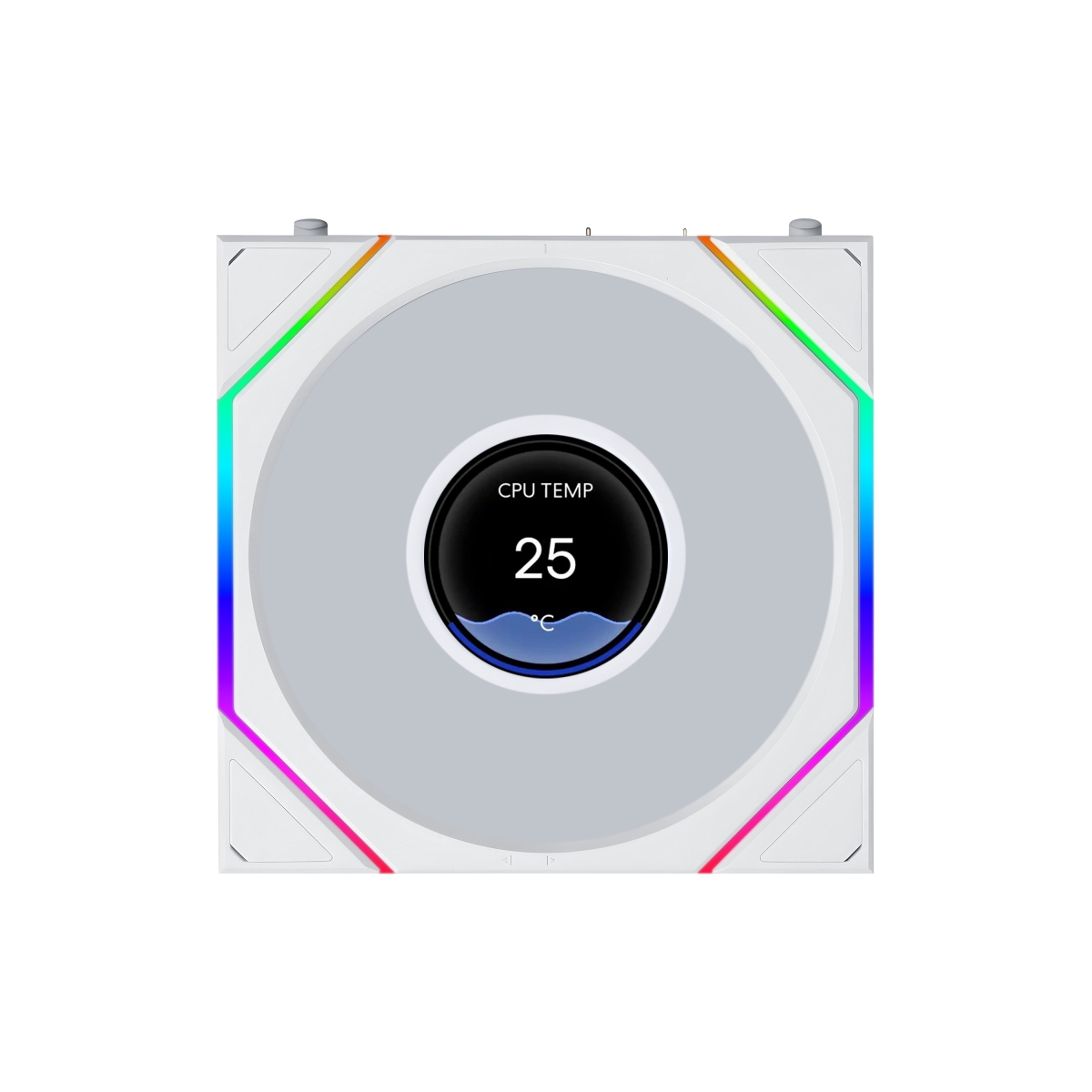 LIAN LI UNI FAN TL FLEX 120 LCD Wireless WT Single Packの画像