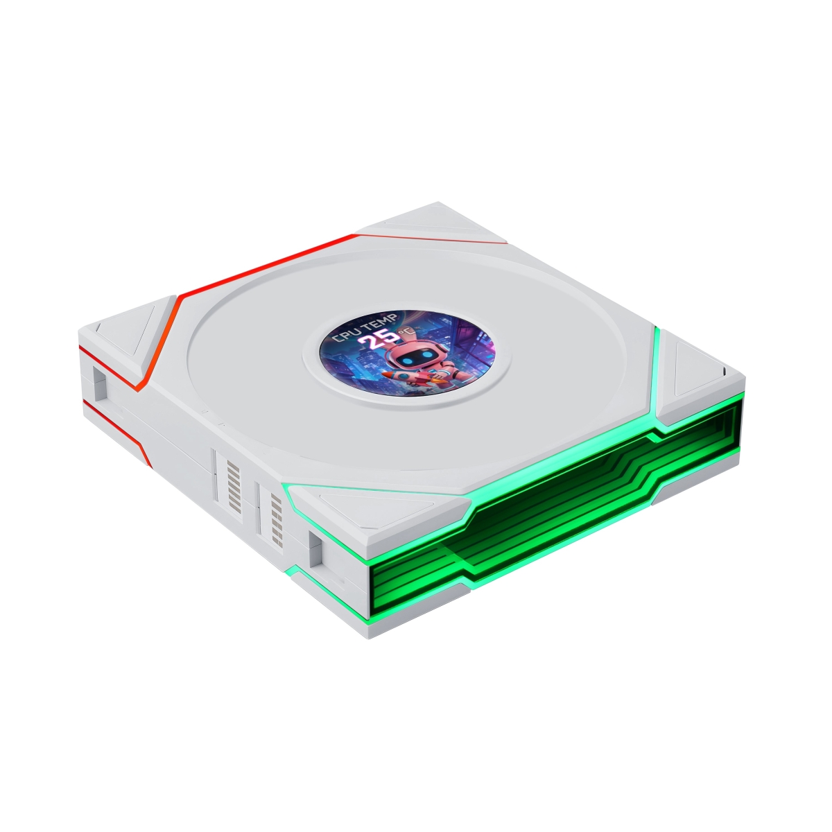 LIAN LI UNI FAN TL FLEX 120 LCD Wireless WT Single Packの画像