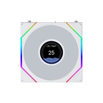LIAN LI UNI FAN TL FLEX 120 LCD Wireless REVERSE BLADE WT 3 Packの画像