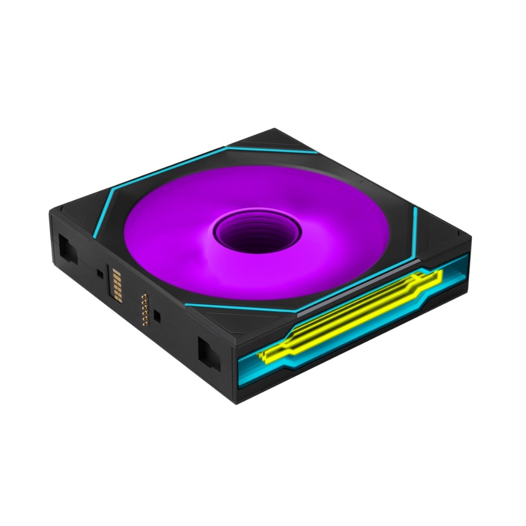 LIAN LI UNI FAN SL-INF FLEX 120 Wireless REVERSE BLADE BK Single Packの画像