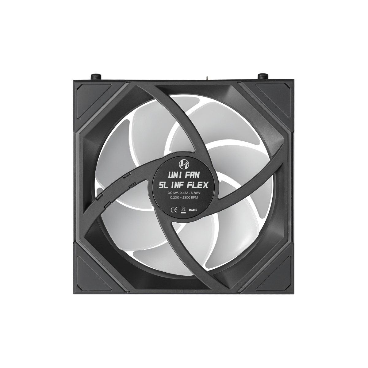 LIAN LI UNI FAN SL-INF FLEX 120 Wireless REVERSE BLADE BK Single Packの画像