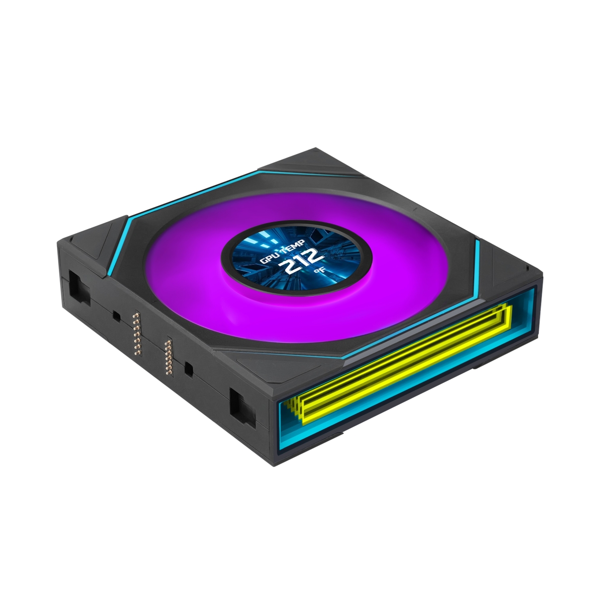 LIAN LI UNI FAN SL-INF FLEX 120 LCD Wireless BK Single Packの画像