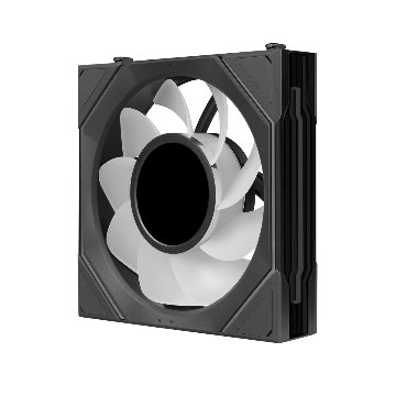 LIAN LI UNI FAN SL-INF FLEX 120 LCD Wireless REVERSE BLADE BK 3 Packの画像