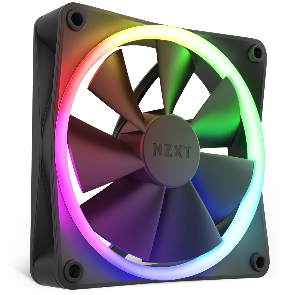 NZXT F120RGB　ブラックの画像