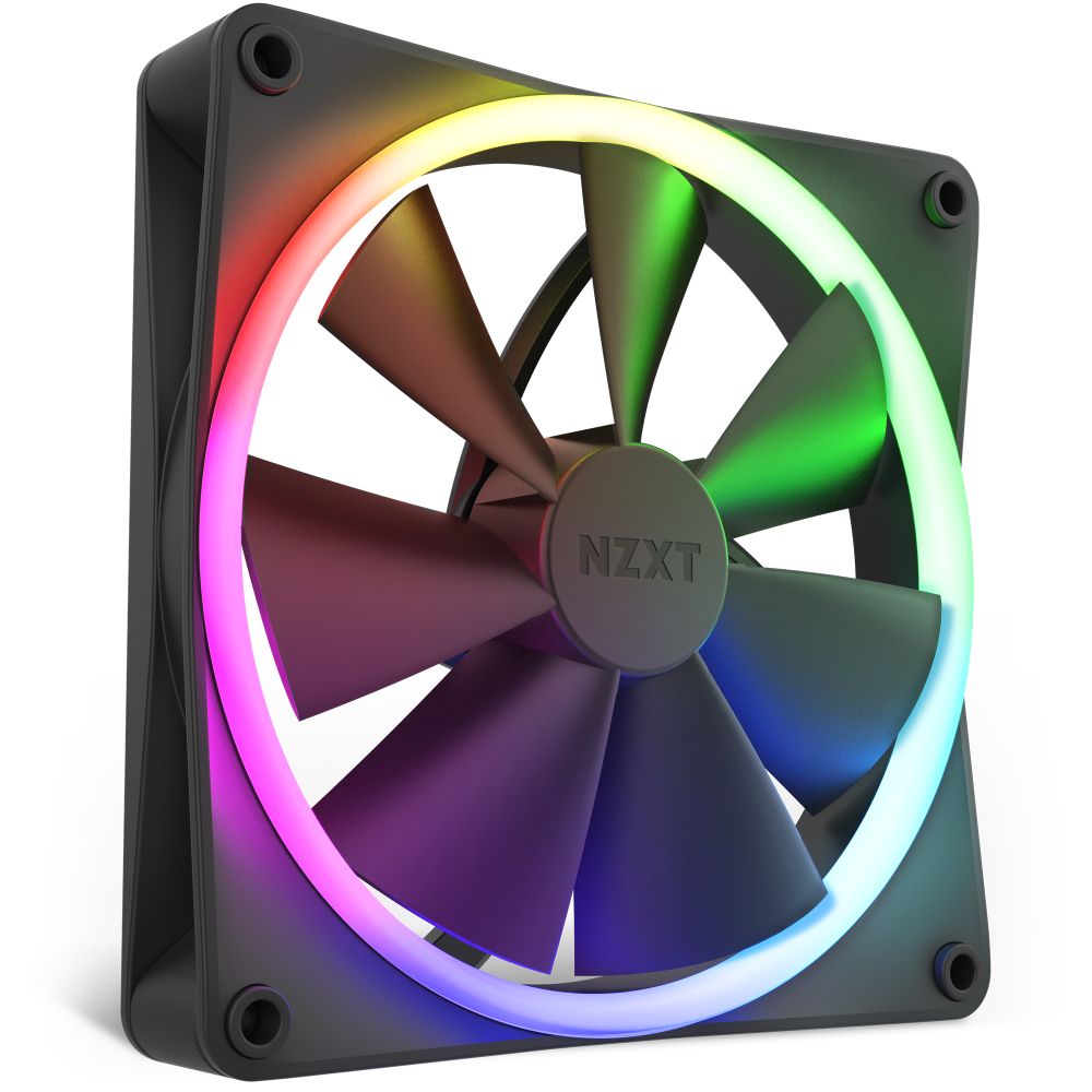 NZXT F140RGB　ブラックの画像