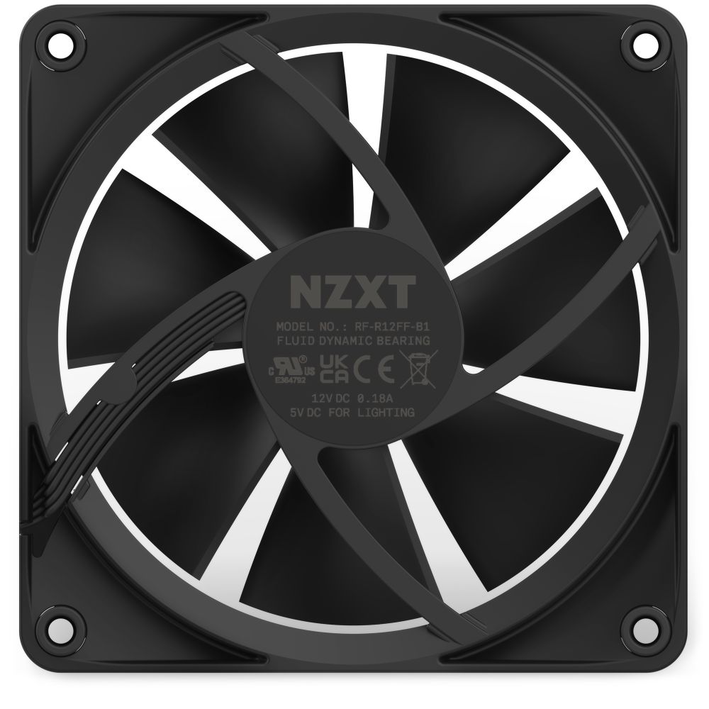 NZXT ケースファン RGB 120mmトリプルセット [120mm×3&RGB